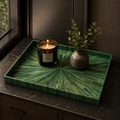 Straw Marquetry Artisan Tray