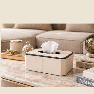 Leather Tissue Box