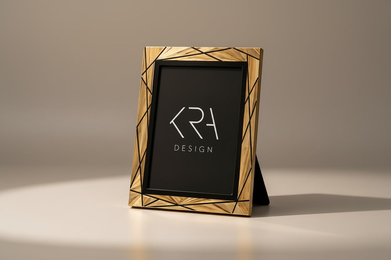 Straw Photo Frames