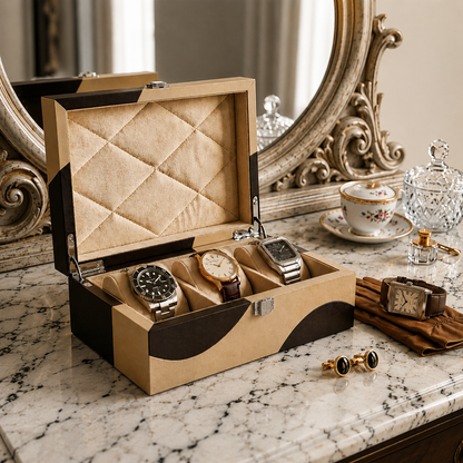 Leather Watch Storage Box