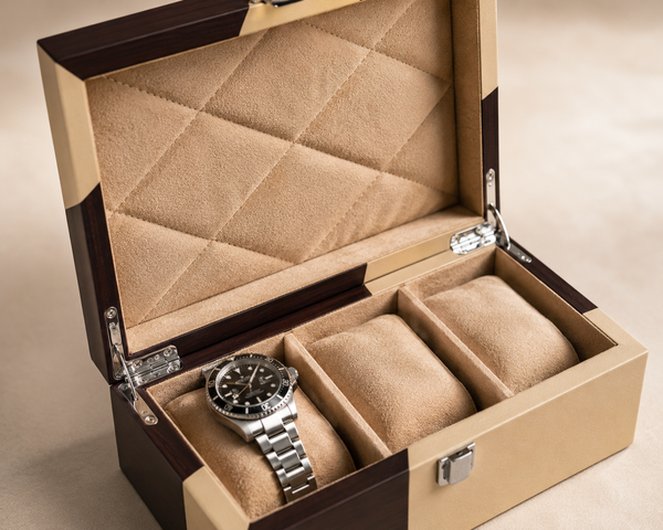 leather watch box