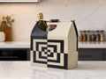 leather lunch box