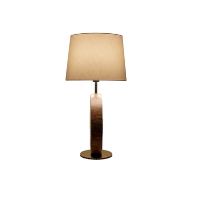 Straw Marquetry Orbit Lamp